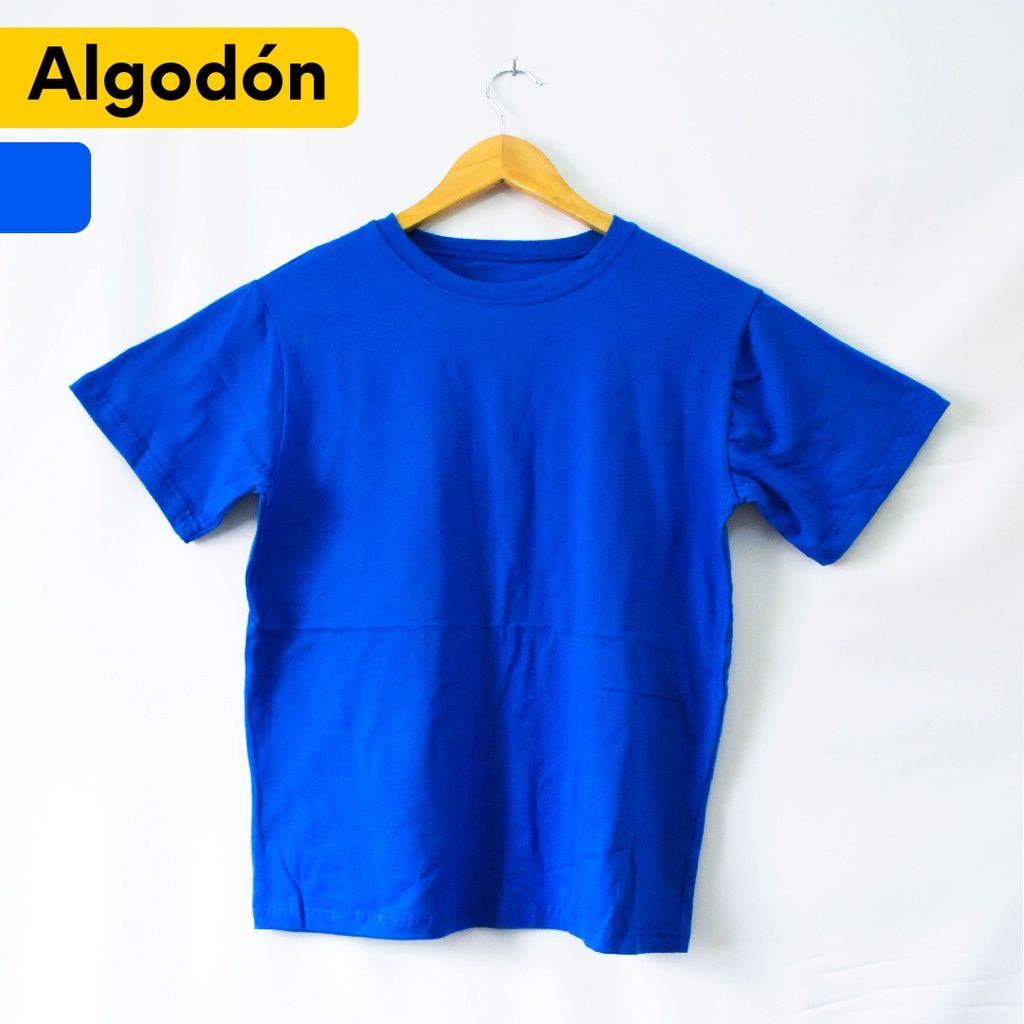 Playera Básica - Azul Pavo