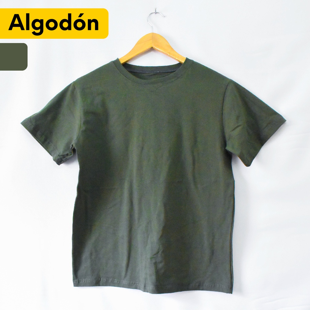 Playera Básica - Verde Olivo