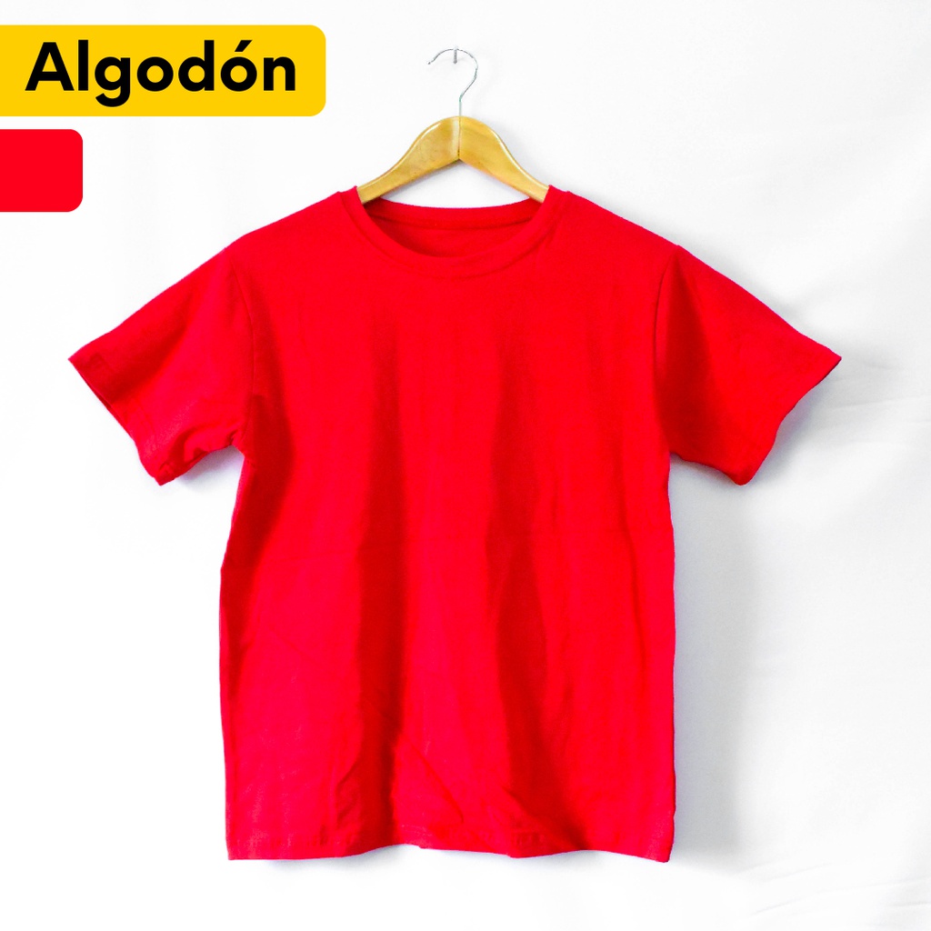 Playera Básica - Rojo