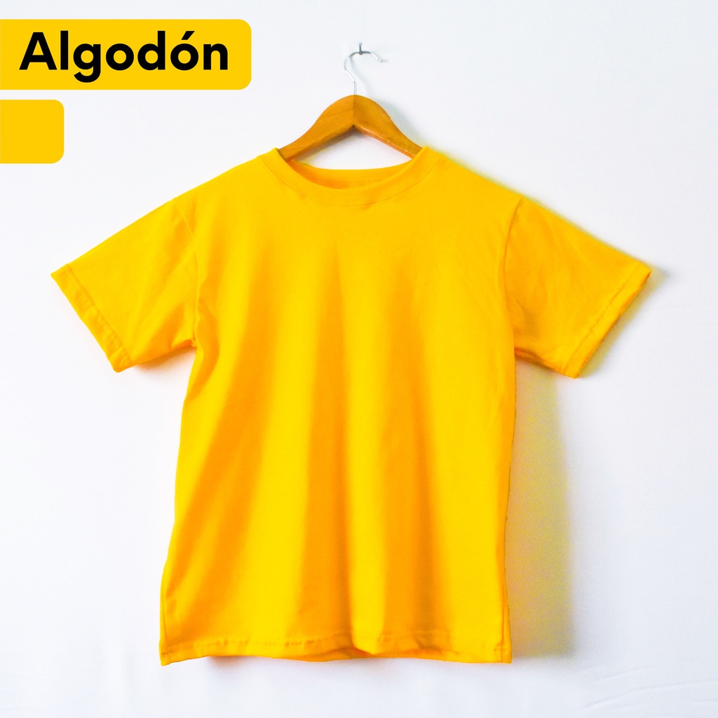 Playera Básica - Amarillo