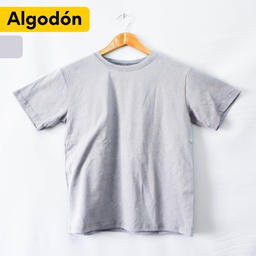 Playera Básica - Gris Claro