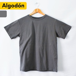 Playera Básica - Gris Oscuro